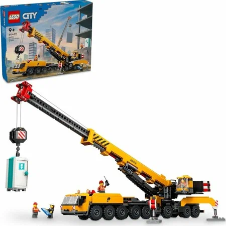 Конструктор Lego City 60409 Желтый передвижной строительный кран Конструктор Lego City 60409 Желтый передвижной строительный кран