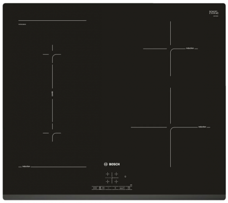 Индукционная варочная панель Bosch PWP631BB1E, черный