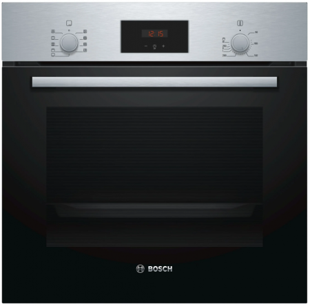 Электрический духовой шкаф Bosch HBF134ES0R, серебристый