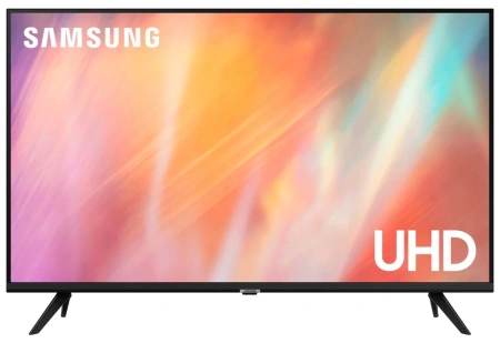 50" Телевизор Samsung UE50AU7002UXRU 2022 LED, HDR, черный