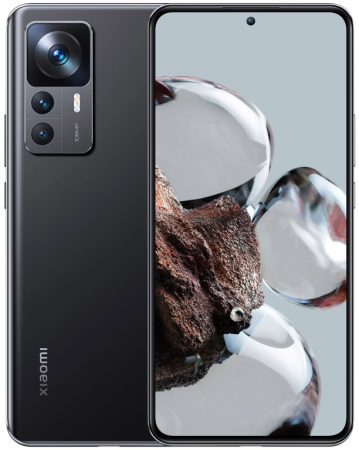 Смартфон Xiaomi 12T 8/128 ГБ RU, Dual nano SIM, черный