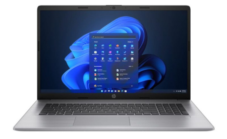 Ноутбук HP ProBook 470 G9, 17.3" (1920x1080) IPS/Intel Core i5-1235U/8ГБ DDR4/512ГБ SSD/Iris Xe Graphics/Win 11 Pro, серебристый (6S716EA)