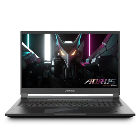 Ноутбук GIGABYTE AORUS 17X, 17.3" (2560x1440) IPS 240Гц/Intel Core i9-13900HX/16ГБ DDR5/1ТБ SSD/GeForce RTX 4080 12ГБ/Windows 11 Home, черный (AXF-B4KZ694SP)