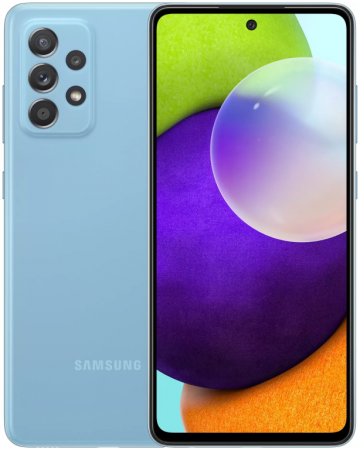 Смартфон Samsung Galaxy A52 8/256 ГБ Global, синий