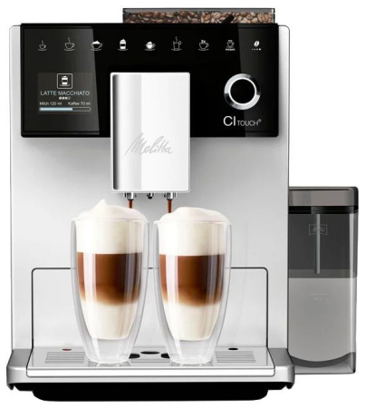 Кофемашина MELITTA Caffeo F 630-101 CI Touch, серебристый