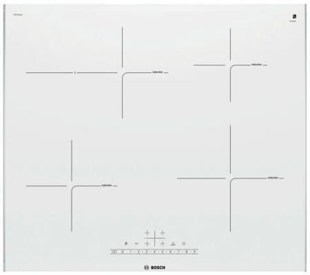 Индукционная варочная панель Bosch PIF672FB1E, белый