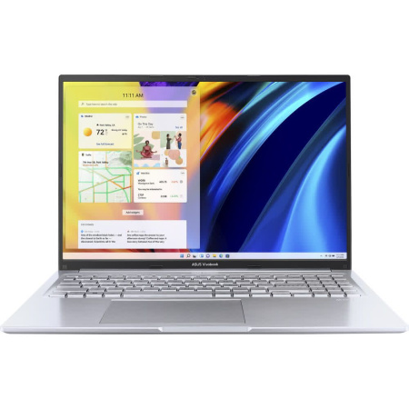 Ноутбук ASUS Vivobook 16 X1605VA-MB934, 16" (1920x1200) IPS/Intel Core i7-13700H/32 ГБ DDR4/1024 ГБ SSD/Intel Iris Xe Graphics/Без системы, Серебристый (90NB10N2-M015A0)