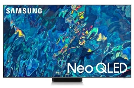 Телевизор Samsung QE55QN95BAUXCE 2022 Neo QLED, яркое серебро