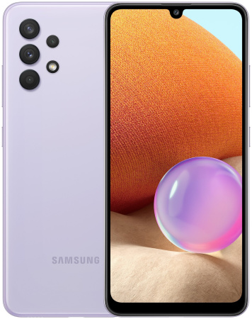 Смартфон Samsung Galaxy A32 4/64 ГБ RU, лаванда