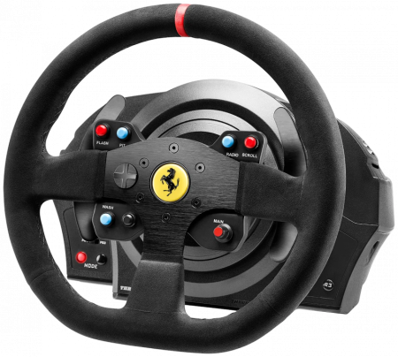 Комплект Thrustmaster T300 Ferrari Integral Racing Wheel Alcantara Edition, черный