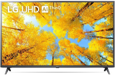 Телевизор LG 65UQ76003LD (2022) черный