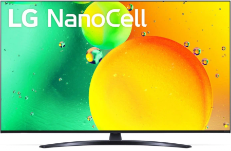 Телевизор LG 65NANO769QA 2022 NanoCell, HDR, синяя сажа