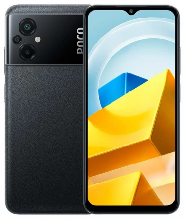 Смартфон Xiaomi POCO M5 4/128 ГБ, черный
