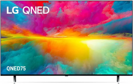 Телевизор LG 75QNED756RA, черный титан
