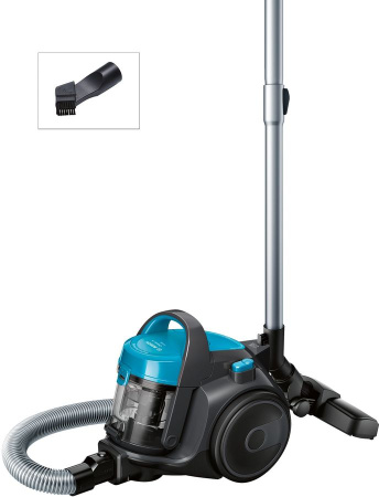 Пылесос Bosch BGS05A221, 700Вт, синий