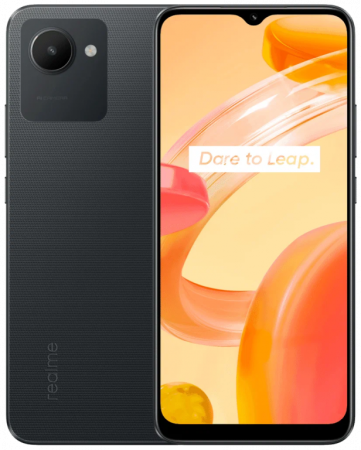 Смартфон Realme C30 4/64 ГБ, черный