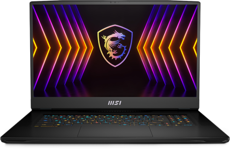 Ноутбук MSI Titan GT77 12UHS-208RU, 17.3" (3840x2160) IPS 120Гц/Intel Core i9-12900HX/64ГБ DDR5/3ТБ SSD/GeForce RTX 3080 Ti 16ГБ/Windows 11 Home, черный (9S7-17Q111-208)