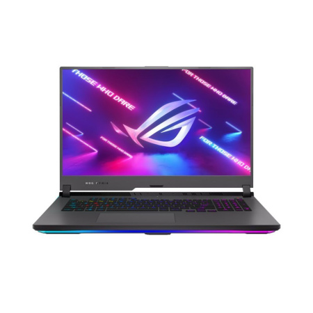 Ноутбук ASUS ROG Strix G17 G713RM-KH097, 17.3" (1920x1080) IPS 360Гц/AMD Ryzen 7 6800H/16ГБ DDR5/1ТБ SSD/NVIDIA GeForce RTX 3060 6ГБ/Без ОС, серый [90NR08K4-M004Z0]