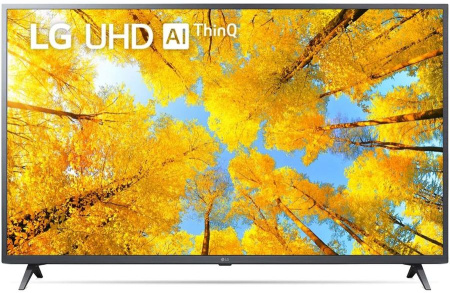 Телевизор LG 50UQ76003LD (2022) черный