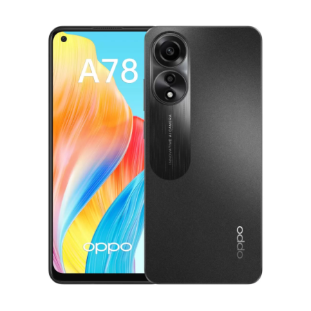 Смартфон OPPO А78 8/128GB Дымчатый черный