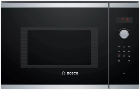 Микроволновая печь встраиваемая Bosch BFL553MS0, черный