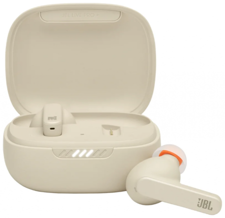 Беспроводные наушники JBL Live Pro+, бежевый