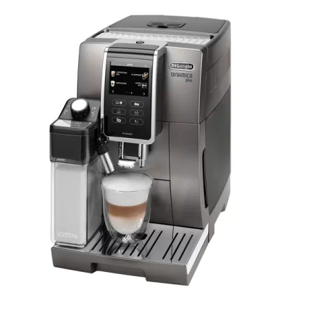 Кофемашина DeLonghi Dinamica ECAM 370.95 T, титан