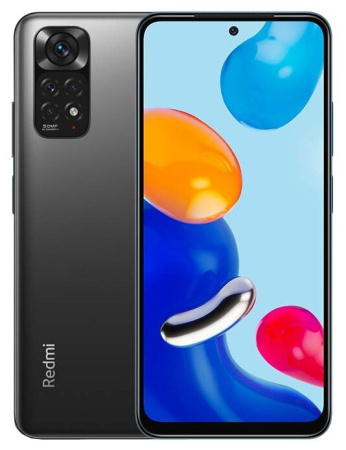 Смартфон Xiaomi Redmi Note 11 4/64 ГБ RU, серый графит