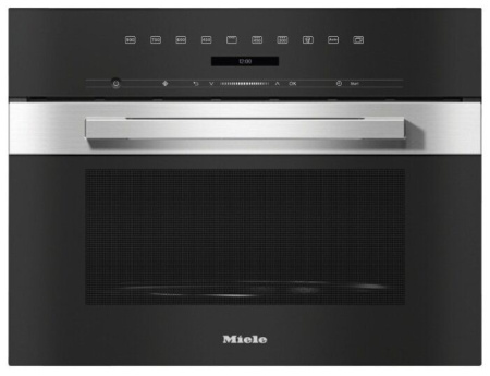 Микроволновая печь встраиваемая Miele M 7244 TC EDST/CLST, серебристый