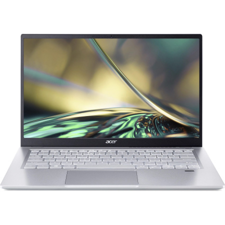 Ноутбук Acer Swift 3 SF314-43-R16V, 14" (1920x1080) IPS/AMD Ryzen 5 5500U/8ГБ DDR4/512ГБ SSD/Radeon Graphics/Без ОС, серебристый [NX.AB1ER.018]