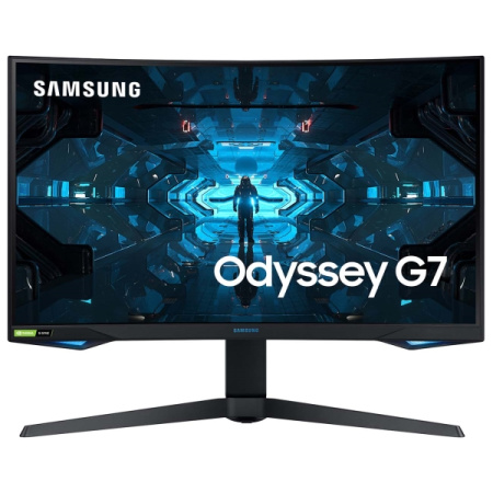 Монитор игровой SAMSUNG G7 C27G75TQSI 26.9" черный