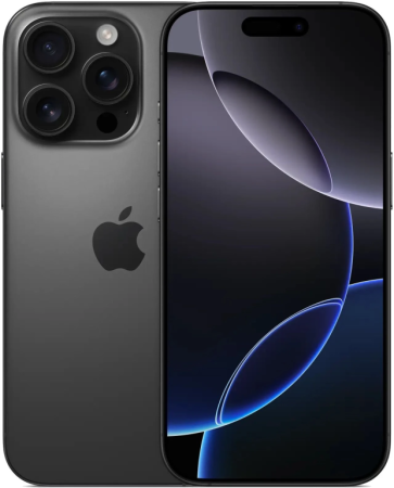 Смартфон Apple iPhone 16 Pro 256 ГБ Black Titanium