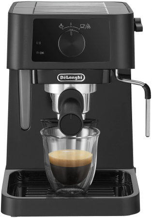 Кофеварка рожковая DeLonghi Stilosa EC230.BK, черный