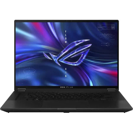 Ноутбук ASUS ROG Flow X16 GV601VV-NF055, 16" (2560x1600) IPS 240 Гц/Intel Core i9-13900H/16 ГБ DDR5/1024 ГБ SSD/NVIDIA GeForce RTX 4060 для ноутбуков (8 Гб)/Без системы, Черный (90NR0D11-M00370)
