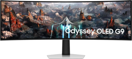 Монитор Samsung Odyssey OLED G9 S49CG930SI 49", серебристый