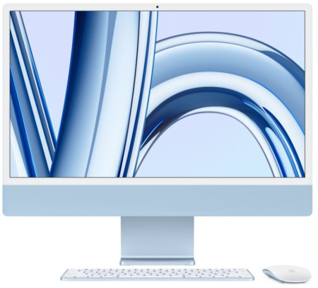 Моноблок Apple iMac 24 M3/8Gb/256Gb Blue (MQRC3LL/A)