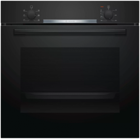Электрический духовой шкаф Bosch HBA530BB0S, черный