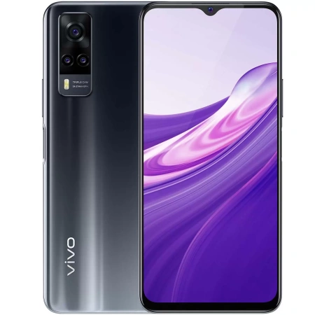 Смартфон Vivo Y31 4+64GB Чёрный асфальт (V2036)