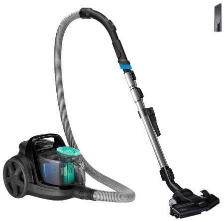 Пылесос Philips FC9569 PowerPro Active, глубокий черный