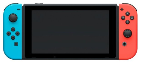 Игровая приставка Nintendo Switch rev.2 32 ГБ, неоновый синий/неоновый красный