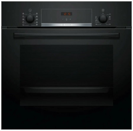 Электрический духовой шкаф Bosch HBA534EB0, черный