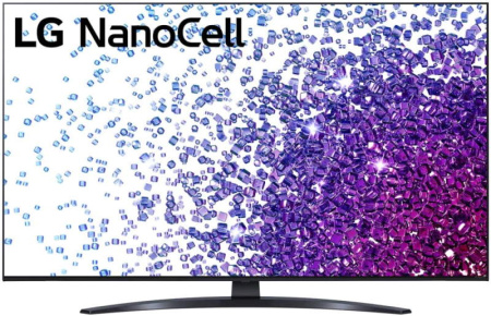 Телевизор LG 43NANO766PA NanoCell, HDR (2021), черный