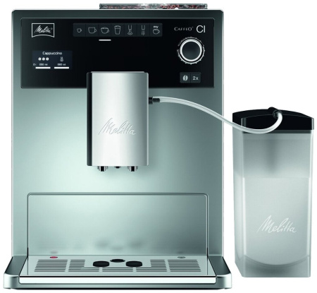 Кофемашина MELITTA Caffeo E 970-101 CI, серебристый
