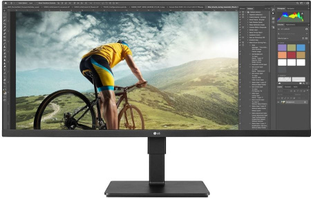 Мoнитoр 34" LG 34BN670-B чeрный