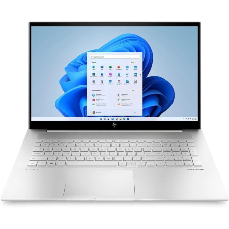 Ноутбук HP Envy 17t-ch100, 17.3" (1920x1080) IPS сенсорный/Intel Core i7-1165G7/16ГБ DDR4/512ГБ SSD/Iris Xe Graphics/Windows 11 Pro, серебристый (436X3AV)