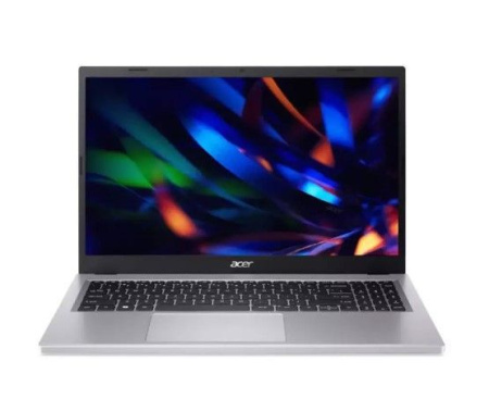 Ноутбук Acer Extensa 15 EX215-33-C8MP, 15.6" (1920x1080) IPS/Intel N100/8ГБ LPDDR5/256ГБ SSD/UHD Graphics/Без ОС, серебристый (NX.EH6CD.009)
