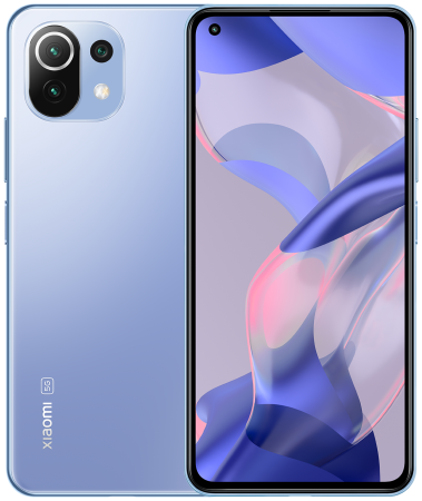 Смартфон Xiaomi 11 Lite 5G NE 8/128 ГБ RU, мармеладно-голубой