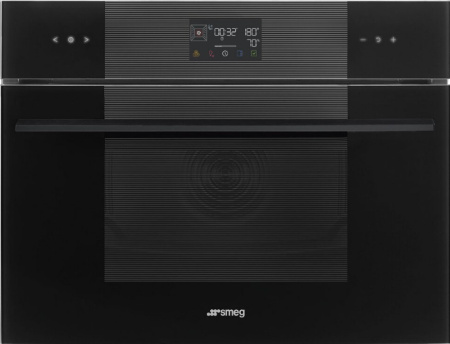 Компактный духовой шкаф с пароваркой Smeg SO4102S3B3