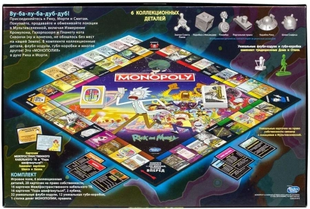 Настольная игра Монополия. Рик и Морти