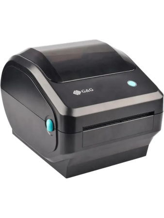 Термопринтер G&G GG-D410 203dpi 152мм / с / USB для печ.накл. черный